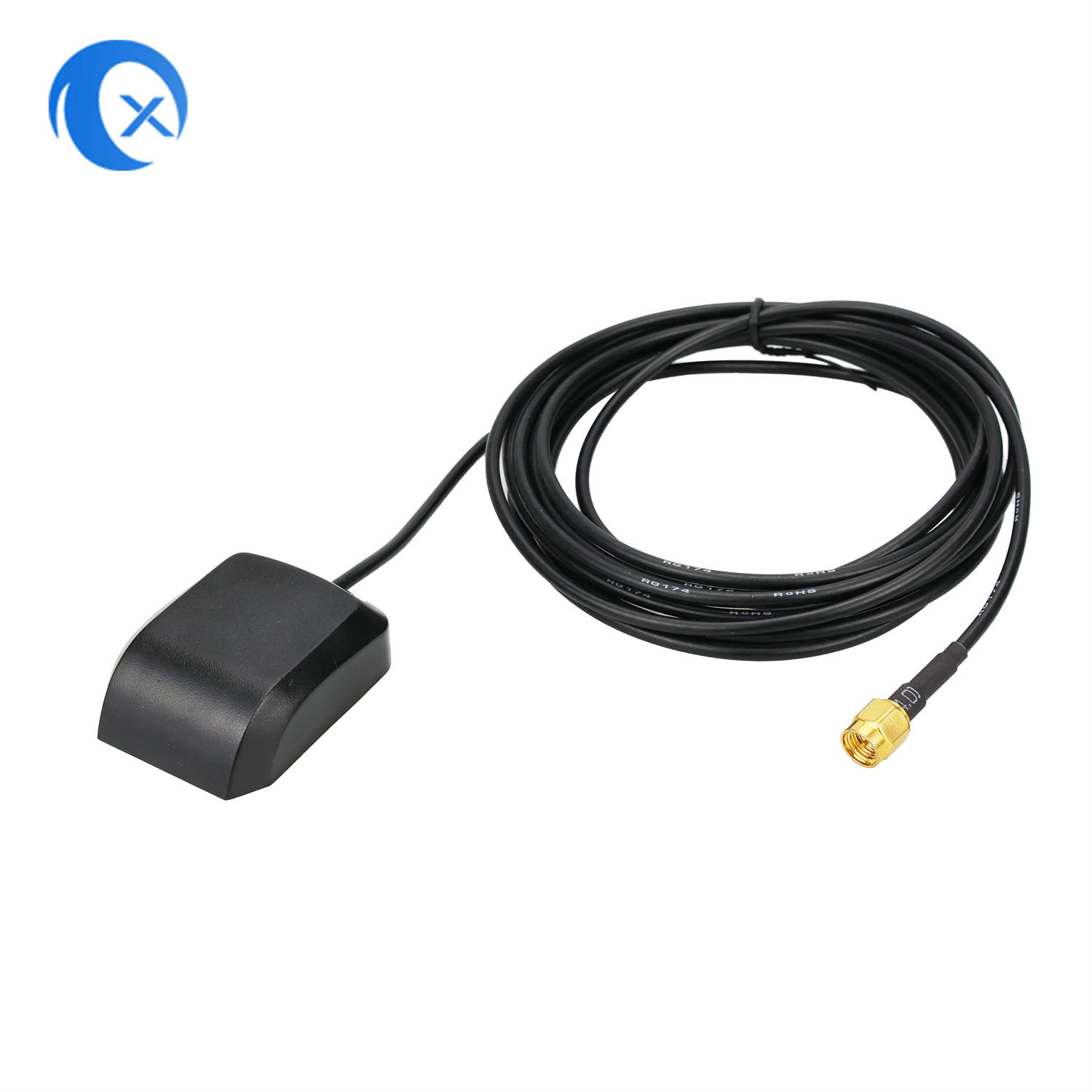 TX Electronics TX-AG002 الهوائي النشط للشبكة العالمية لسواتل الملاحة 1575.42 ميغاهرتز 28dBi ثانية الهوائي المغناطيسي المتعدد الاتجاهات GPS الخارجي